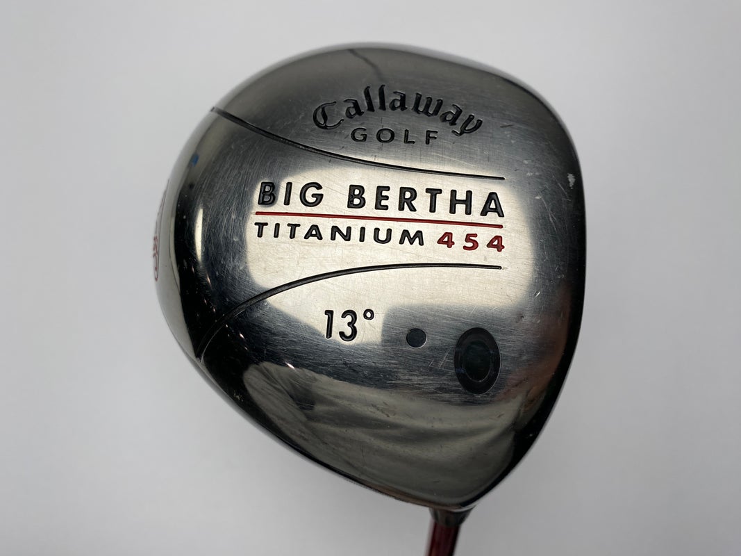 Callaway Big Bertha Titanium 454 Driver 13* RCH 65w Light Graphite Mens RH