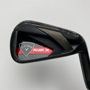 Callaway Razr X Black Single 6 Iron True Temper M-10 XP Uniflex Steel Mens RH