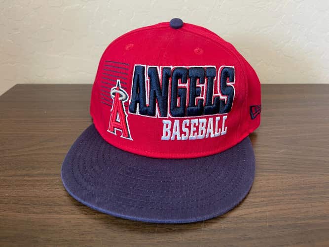 Los Angeles Angels MLB BASEBALL NEW ERA FITS Red Adjustable Snapback Cap Hat!