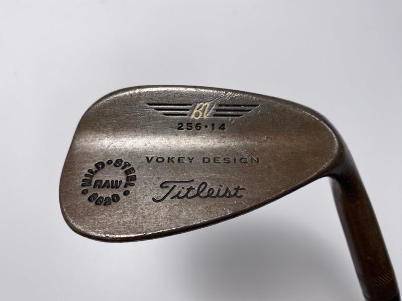 Titleist Vokey Raw 56* 14 True Temper Dynamic Gold Wedge Steel Mens RH