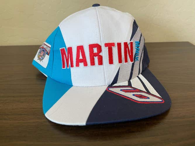 Valvoline Mark Martin #6 NASCAR 50TH ANNIVERSARY VINTAGE 1990s SnapBack Cap Hat!