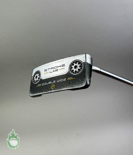 Used RH Odyssey Stroke Lab Double Wide Flow 34" Putter Graphite/Steel Golf Club