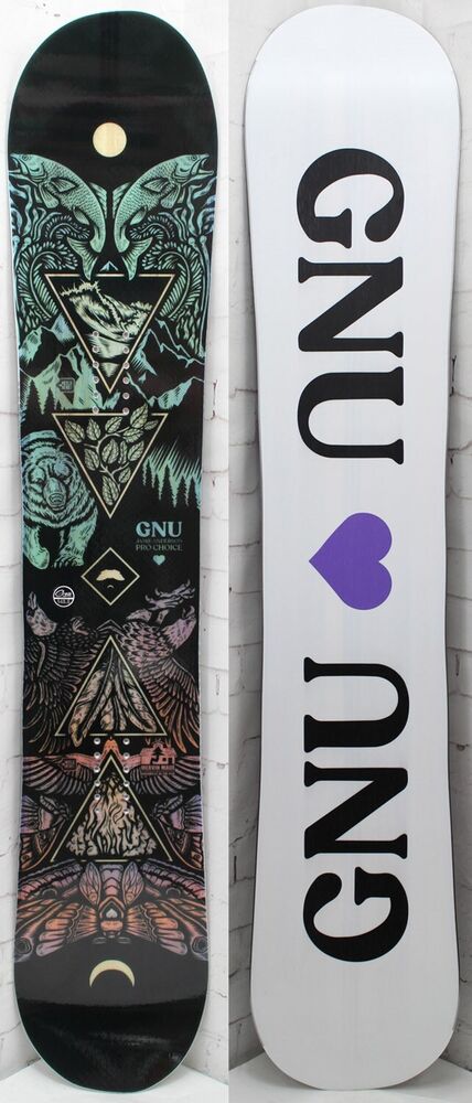 GNU Jamie Anderson Pro Choice Womens Snowboard Size 148.5 cm Asym