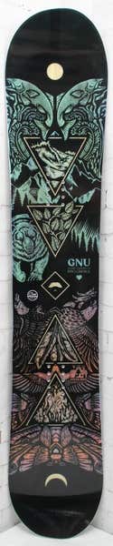 GNU Jamie Anderson Pro Choice Womens Snowboard Size 148.5 cm Asym