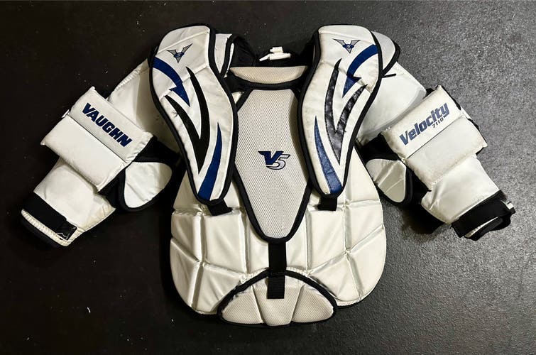 Used Medium/Large Vaughn Velocity V5 Goalie Chest Protector