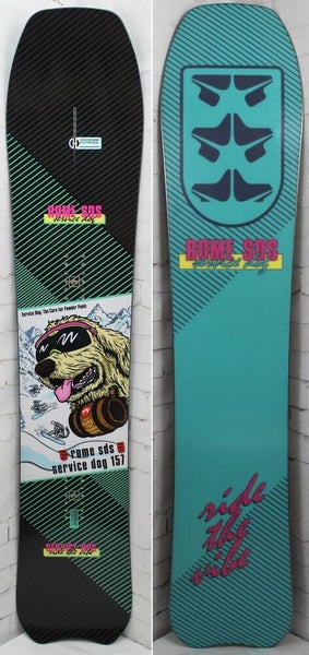 Rome SDS Service Dog Mens Snowboard Size 157 cm, Directional Powder 2024 - 77816