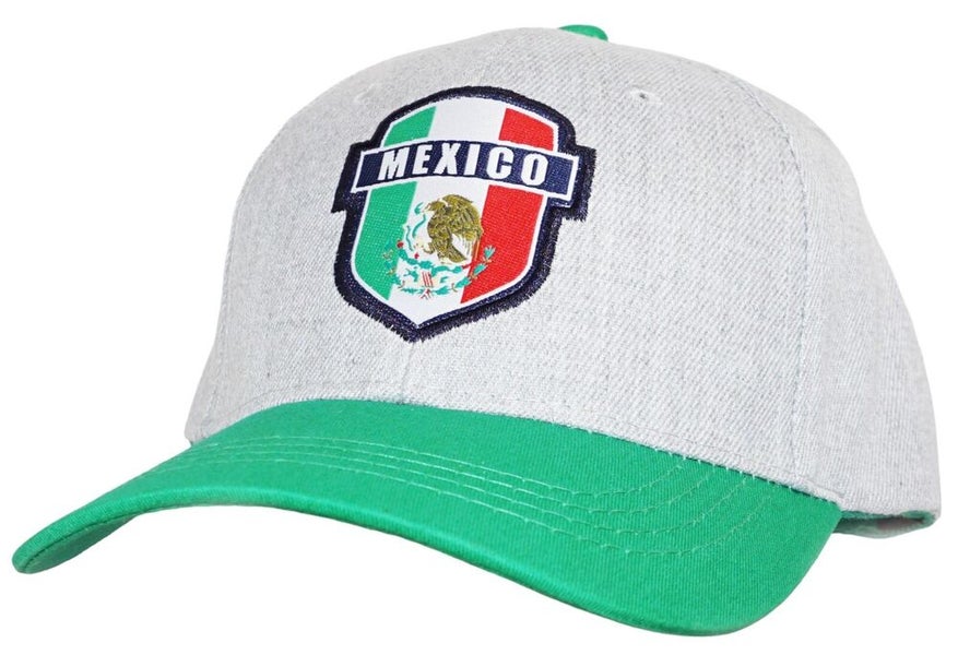 FIFA Mexico National Team Soccer Hat - Mexicana de Futbol Sports Gray Cap 2018