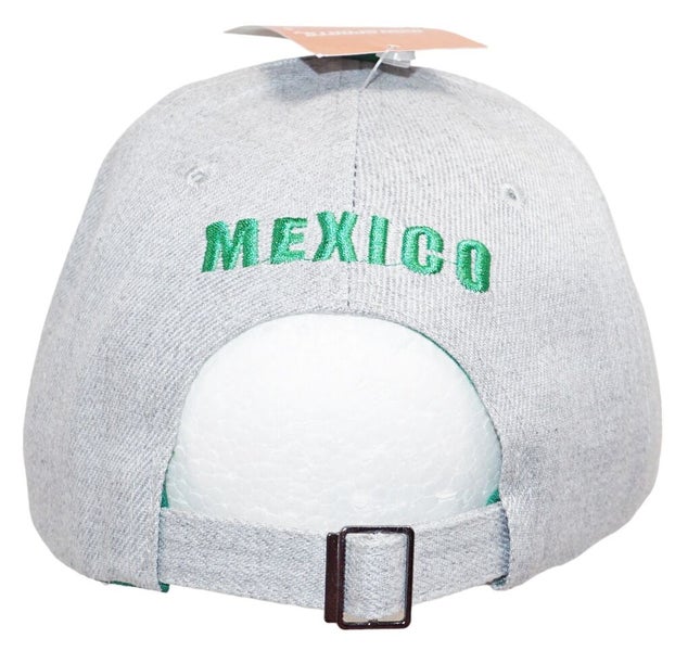 FIFA Mexico National Team Soccer Hat - Mexicana de Futbol Sports Gray Cap 2018
