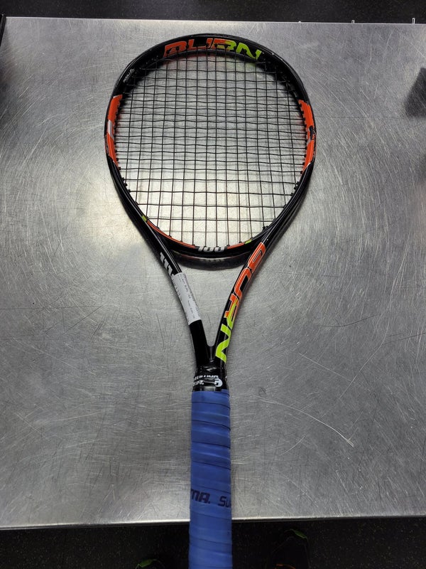 Used Wilson Burn 100 4 3 8" Racquet Sports Tennis Racquets