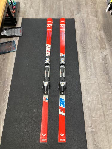 Used Rossignol Hero FIS GS WC 193cm Racing Skis w/ Look PX18 Bindings