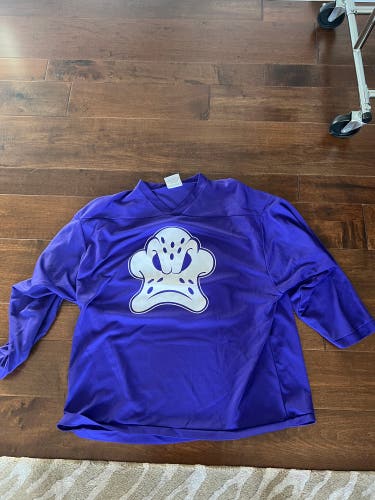 Purple XL Hockey Jersey