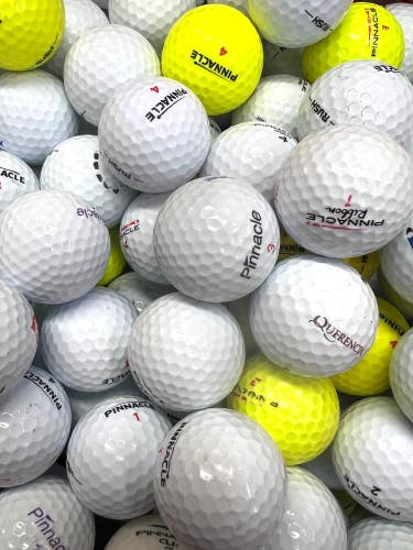 6 Dozen Pinnacle AAA Used Golf Balls...Rush, Soft, Gold, Yellow included