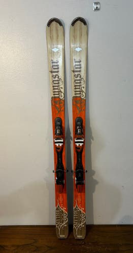 Dynastar Mythic Rider Fluid All Mountain Downhill Skis 172 cm PX12 Demo Bindings