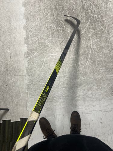 Used Right Handed W28 Pro Stock Alpha LX2 PRO Hockey Stick