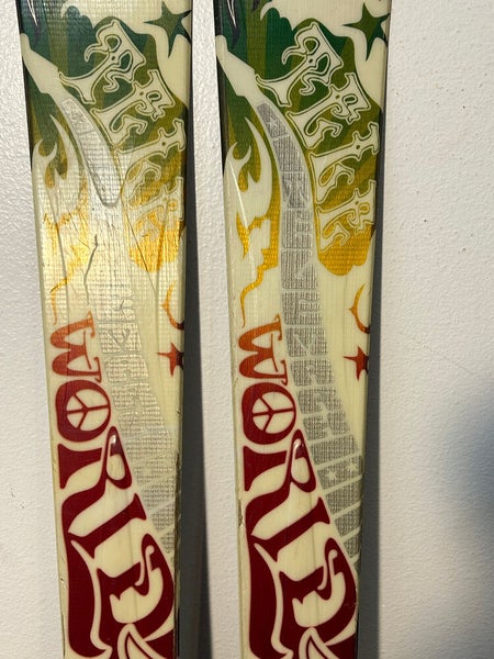 K2 World Piste Telemark Skis 174 cm. Targa G3 Bindings NICE!