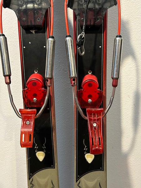K2 World Piste Telemark Skis 174 cm. Targa G3 Bindings NICE!
