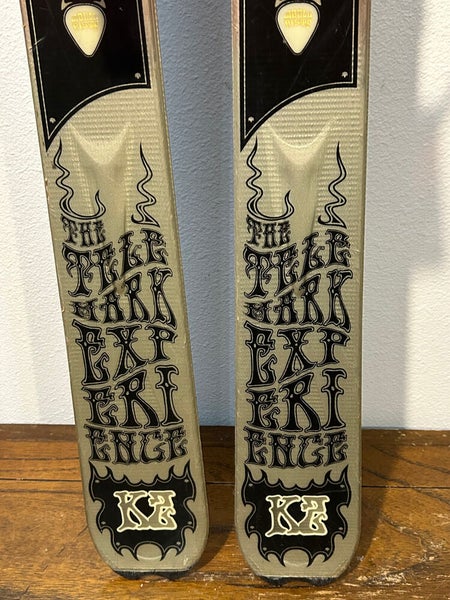 K2 World Piste Telemark Skis 174 cm. Targa G3 Bindings NICE!