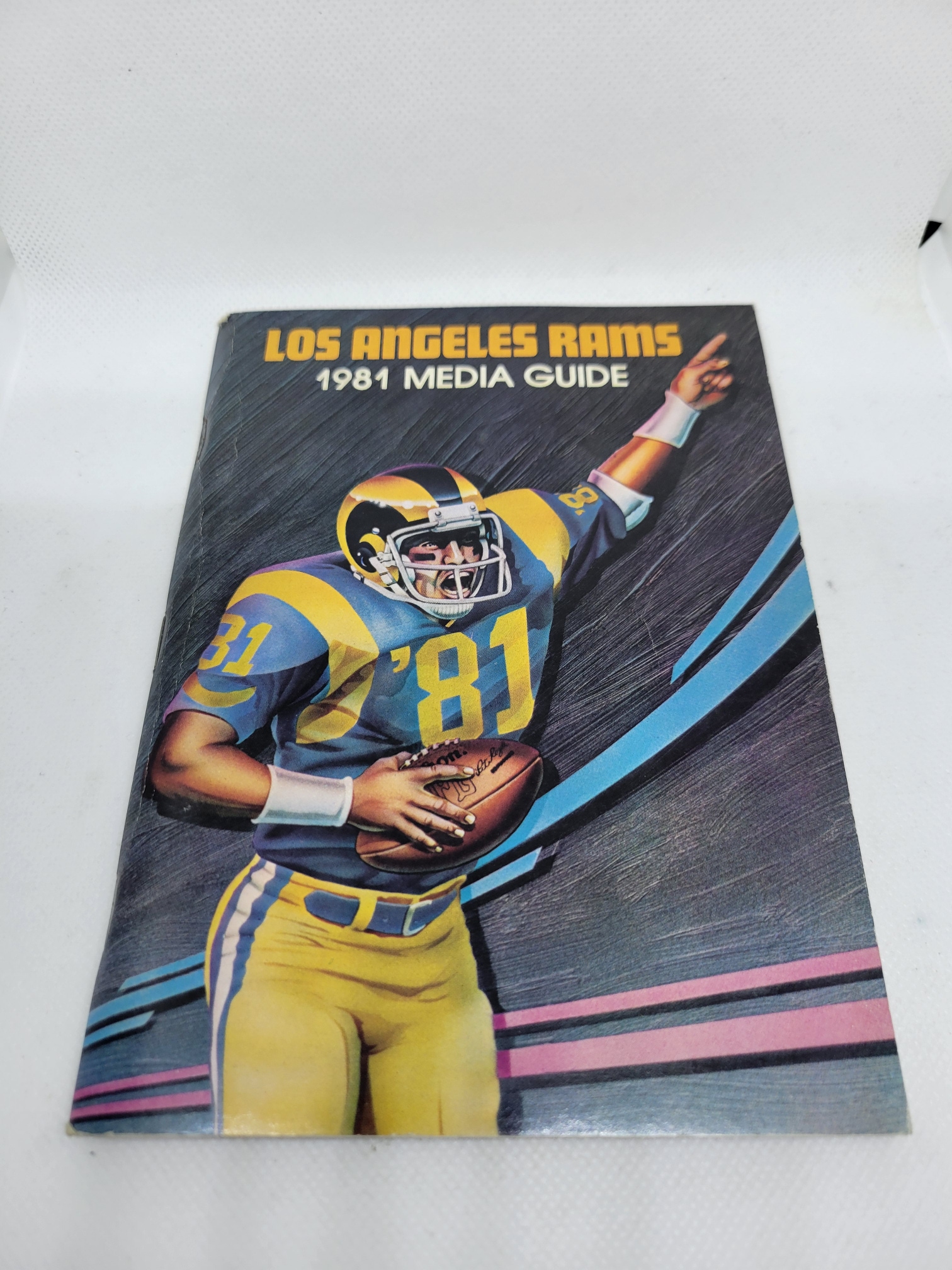 Vintage Los Angeles Rams NFL 1981 Media Guide