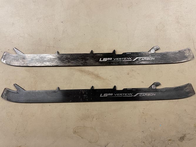 Used Bauer LS5G Vertexx Carbon Goalie Runners Size 9 (A5-48-18)