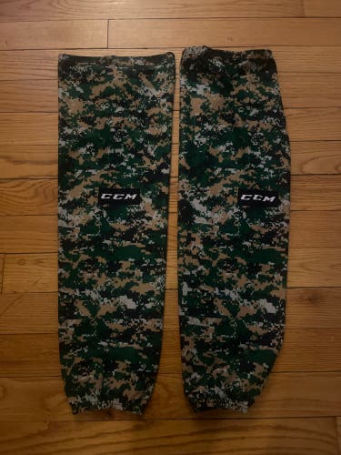 Pro stock Ccm hockey socks camouflage