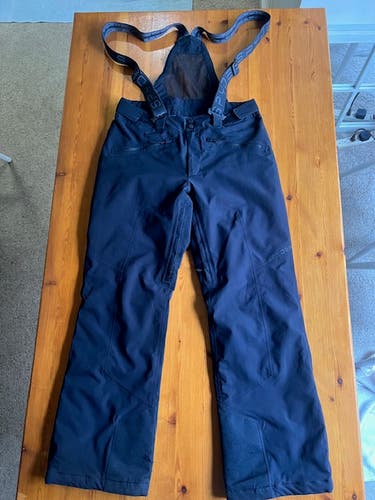 Spyder Men's Gore Tex Black Used Medium insulated Ski Pants Pants