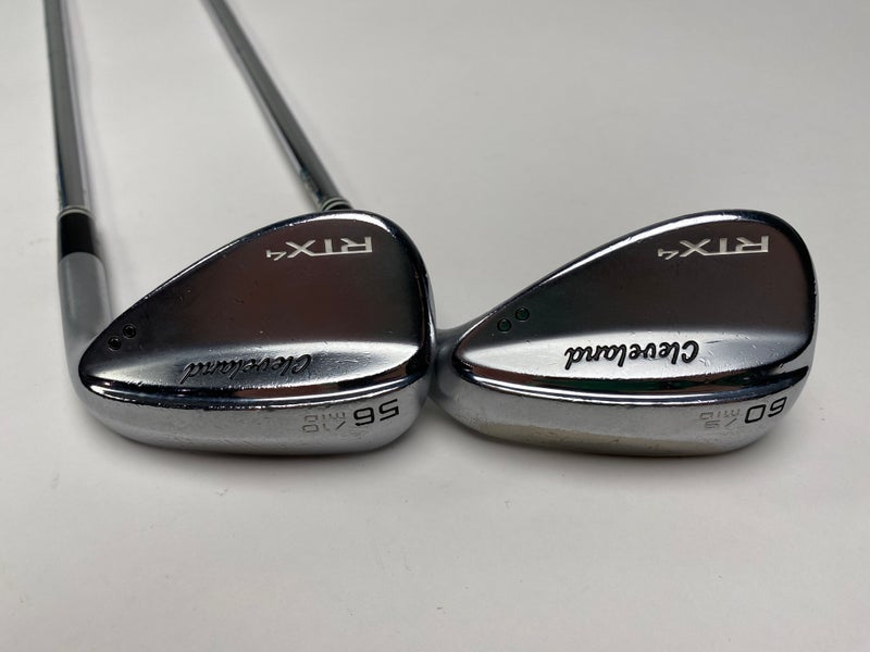 Cleveland RTX 4 Tour Satin Wedge Set 56* 10 60* 9 DG S400 Tour Issue Stiff RH