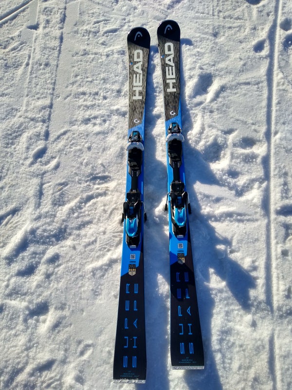 Used Men's 2021 HEAD 177 cm All Mountain i. Titan Skis With Bindings Max Din 12