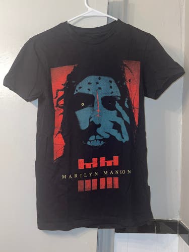 Marilyn Manson Band T Shirt Size Small Used Pre Owned Short Sleeve Graphic.