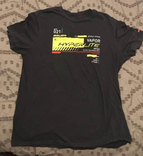 Bauer Hockey Hyperlite Stick Release T-Shirt New Without Tags