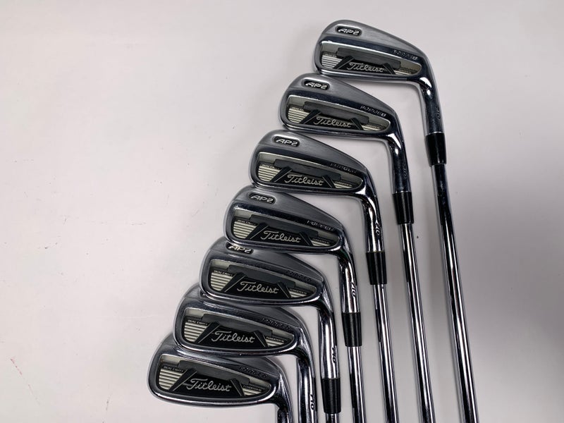 Titleist 710 AP2 Iron Set 4-PW True Temper Dynamic Gold SL S300 Stiff Steel RH