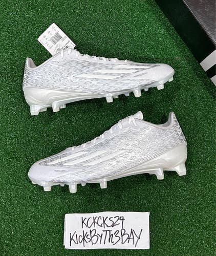 Adidas Adizero 5 Star 4.0 Football Cleats White Silver S84805 Mens size 11.5