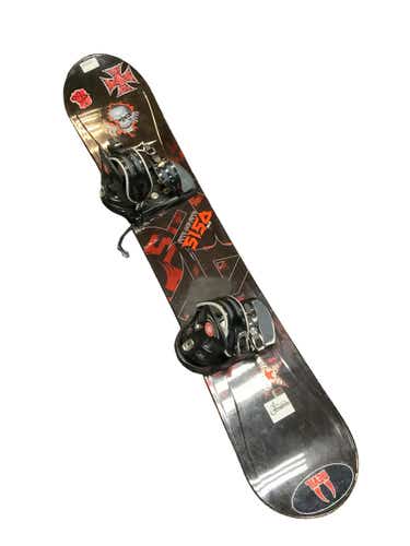 Used 5150 Vice 155 Cm Men's Snowboard Combo
