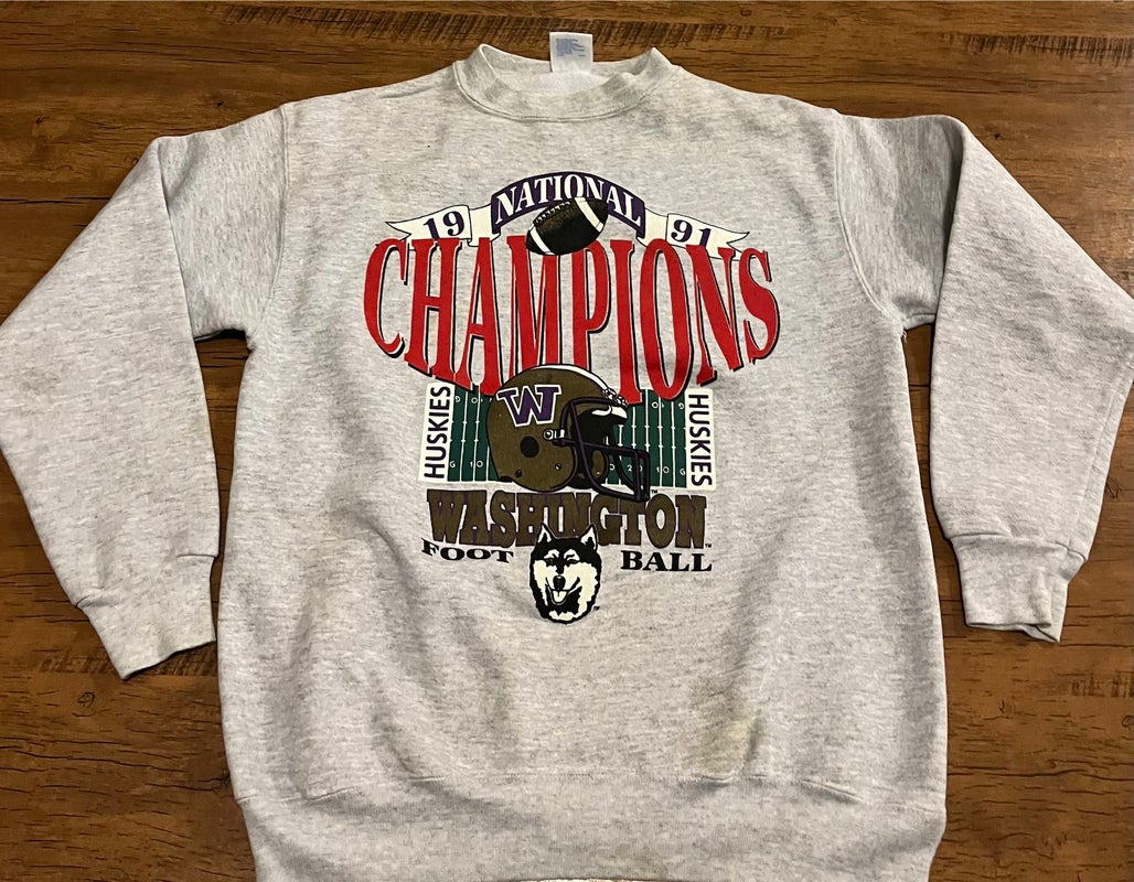 Washington Huskies 1991 National Championship Sweatshirt
