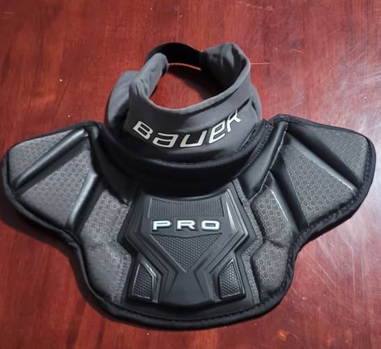Like New Bauer Pro neck guard
