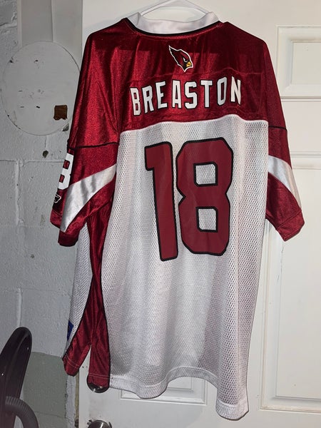 NFL Reebok Arizona Cardinals Steve Breaston Jersey #18 Vintage Used XL Mens Size