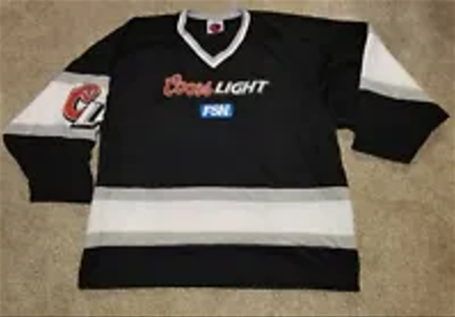 Men's K1 Black "Coors Light" Beer League Practice Jersey (Size XL )