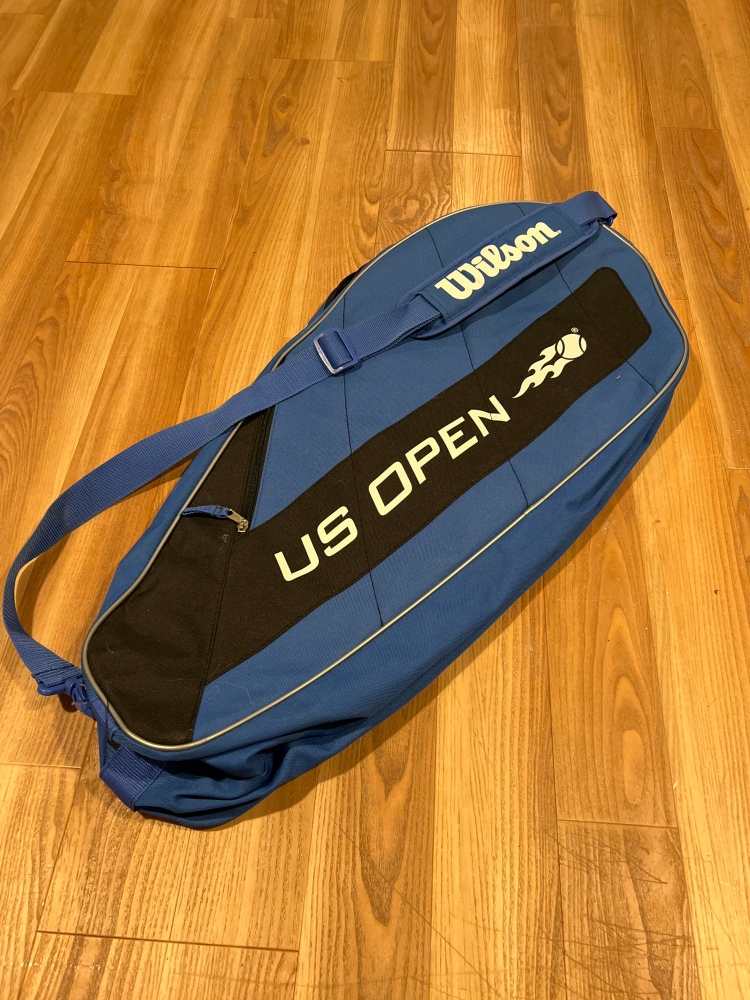 New Wilson US OPEN Grey Goose Tennis Bag