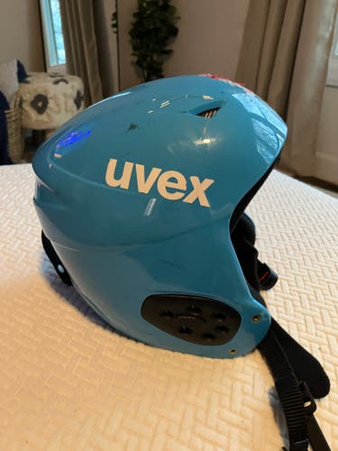 Unisex Used Small UVEX Race + Helmet with Chin Guard