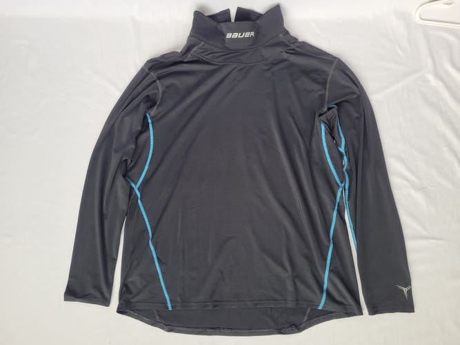 Bauer NeckProtect Sr XL longsleeve w/Kevlar neck guard #A