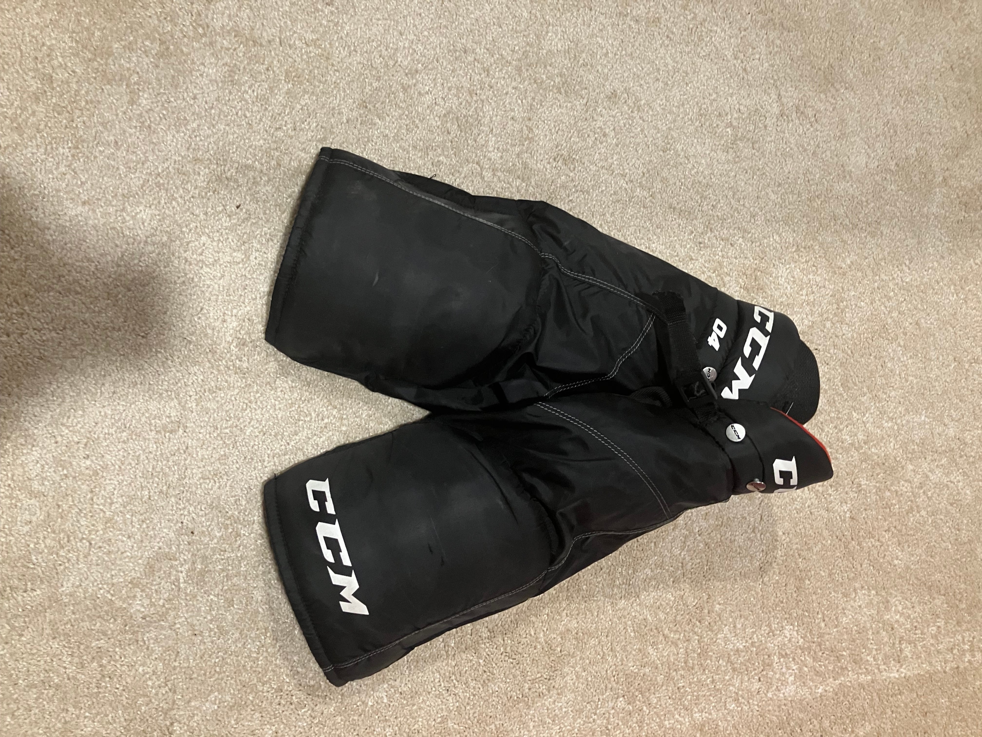 Junior Used Large CCM U+ 04 Hockey Pants