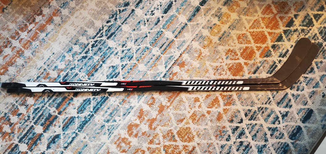 2-Pack Warrior Dynasty HD1 Pro Stock Hockey Stick 100 Flex Left Draisaitl