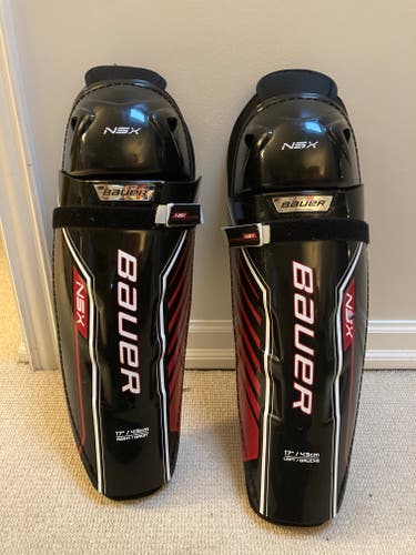 New Bauer NSX 17" Shin Pads