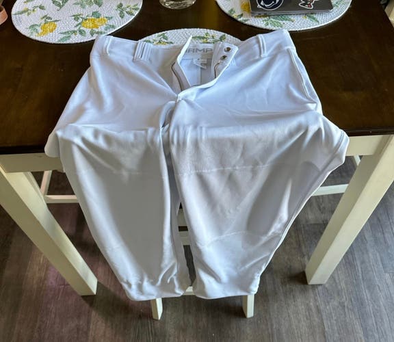 White New XL Champro Game Pants