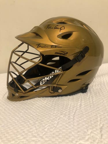 Signed Notre Dame Vintage Helmet