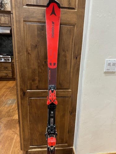 Men's Atomic 165 cm Redster S9 Slalom Skis With Bindings - Good Condition