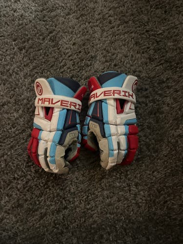 Used Maverik 13" m6 Lacrosse Gloves