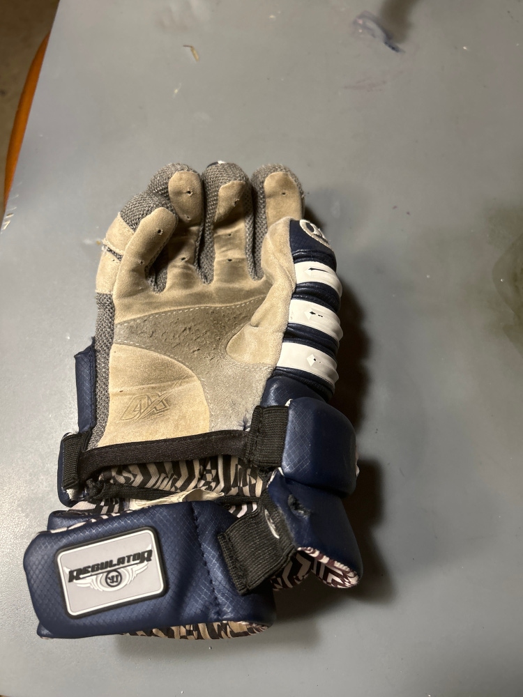Used Player's Warrior 12" Regulator Lacrosse Gloves