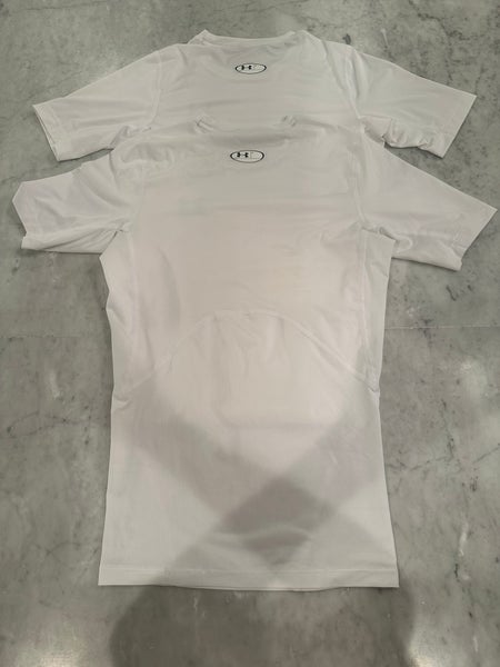 Men's Small Under Armour Long Sleeve Baseball Padded Compression Shirt  Heatgear