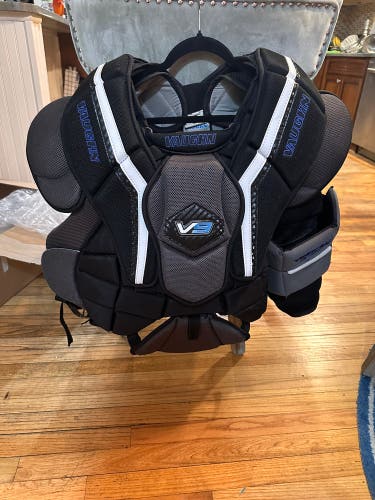Used Large Vaughn  Velocity V9 Goalie Chest Protector