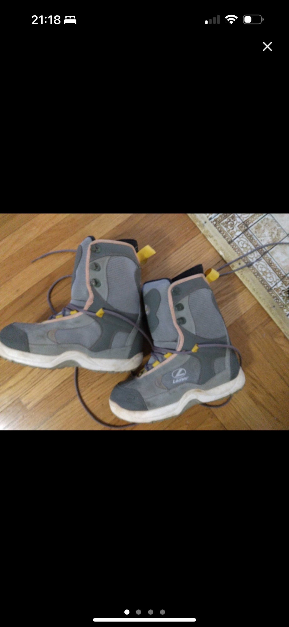 Snowboard Boots Used Men s Size 12 Women s 13 La Mar Adjustable